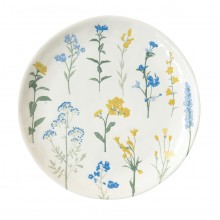 Чиния 21см Mille Fleurs жълта
